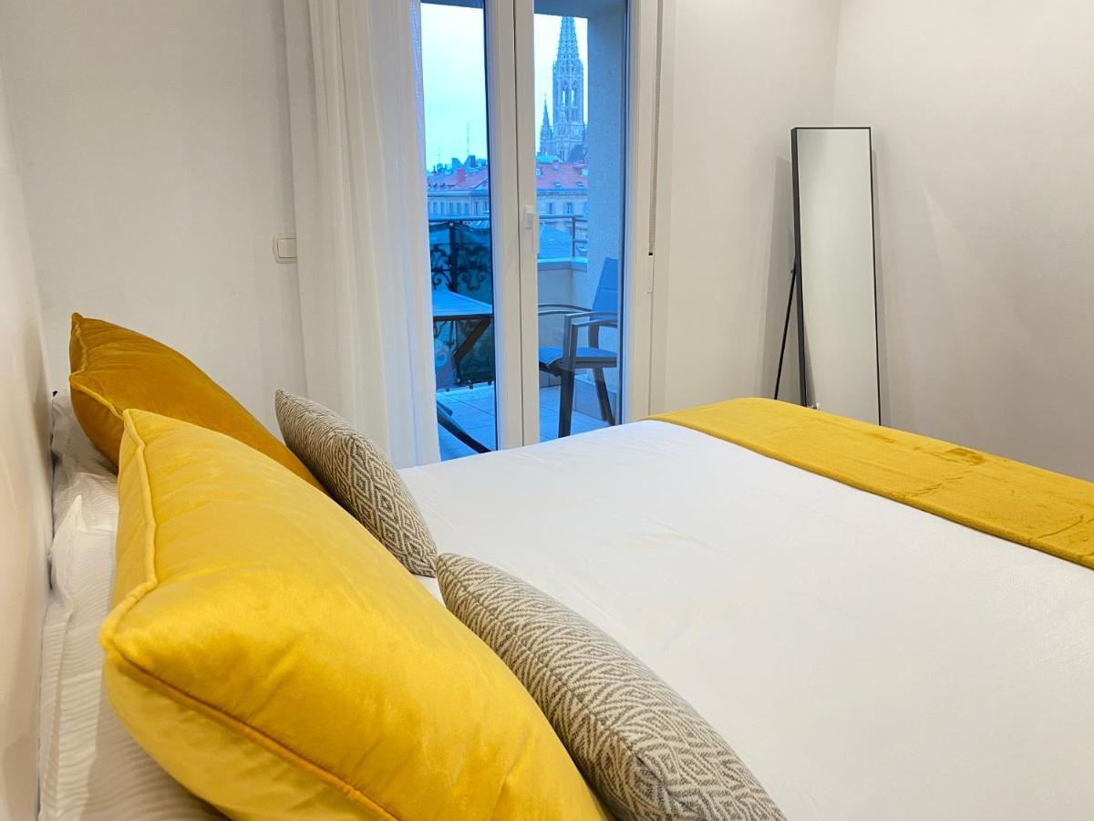 Apartmán Mikain Terrace Cathedral View With Free Parking & Air Cond San Sebastián Exteriér fotografie